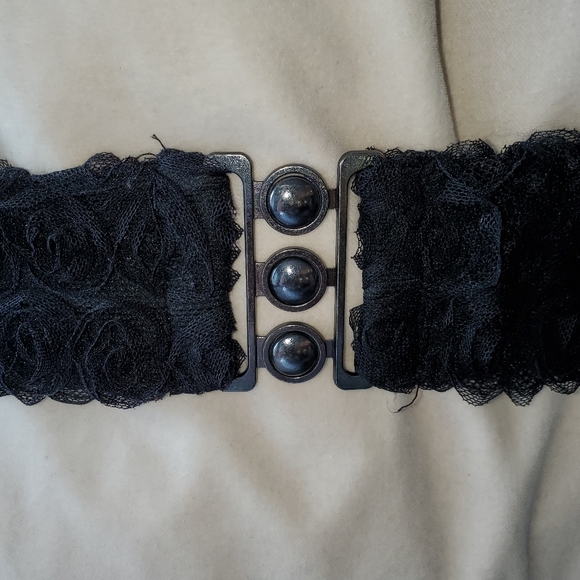 Womens Wide Elastic Waist Belt for Dresses Waistband Trimmer Stretch Cinch Belt - Picture 2 of 7